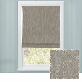 Jedburgh Textured Woven Made to Measure Roman Blinds Nutbedding sets ,throw blankets 