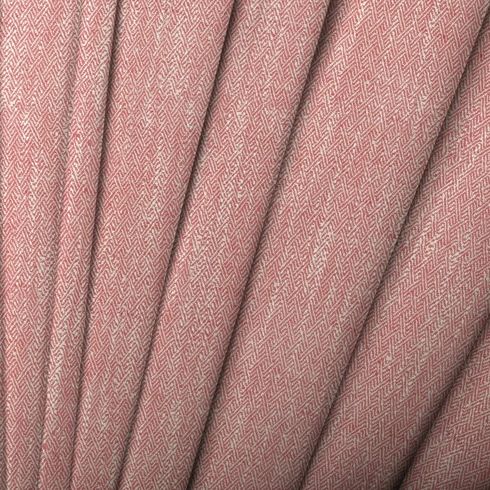 Jedburgh Textured Woven Made to Measure Roman Blinds Poppy