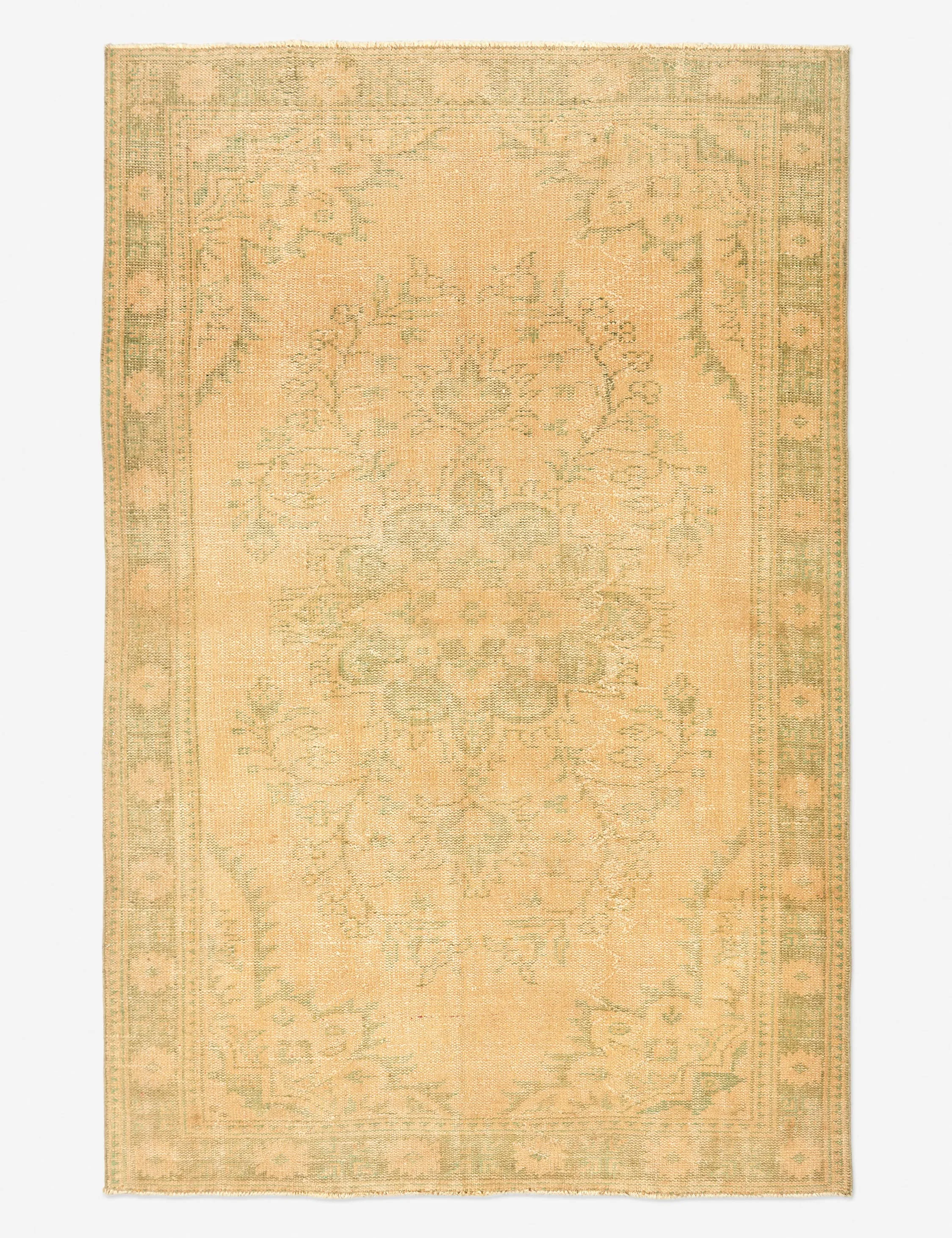 Jennifer Vintage Rug, 6' x 12'5"modern color block patchwork rug