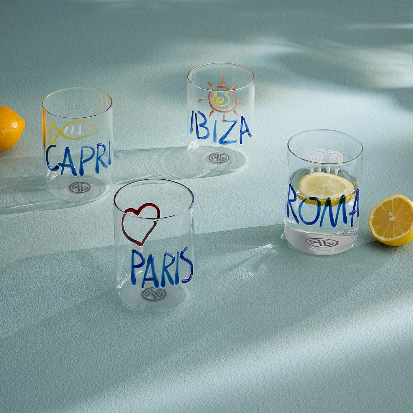 Jet Set Glassware Set