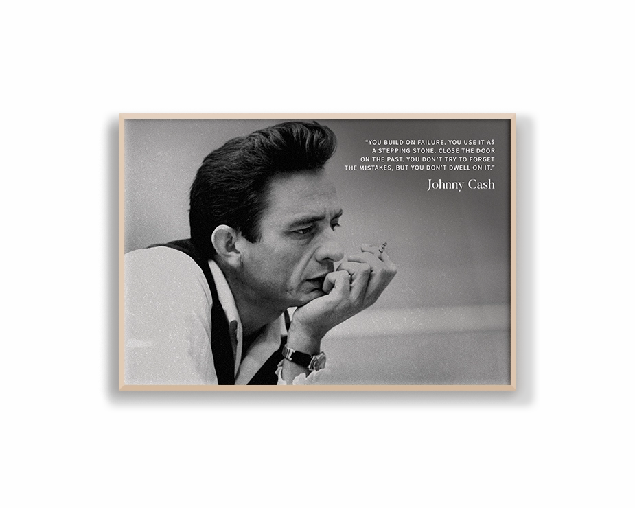 Johnny Cash Quote Print