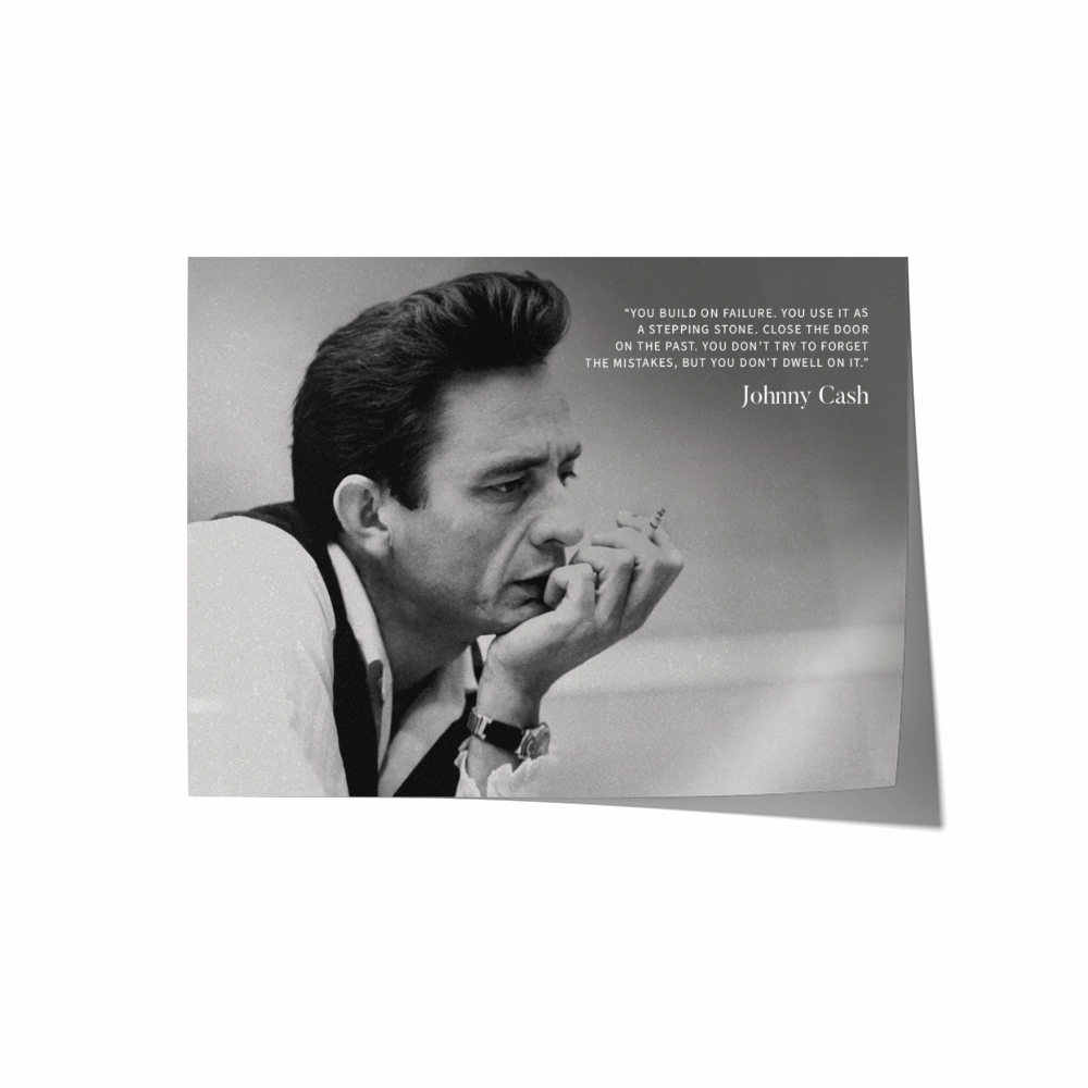 Johnny Cash Quote Print
