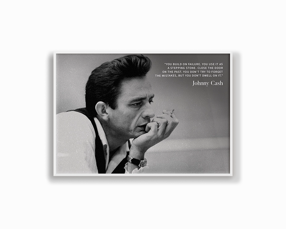 Johnny Cash Quote Print