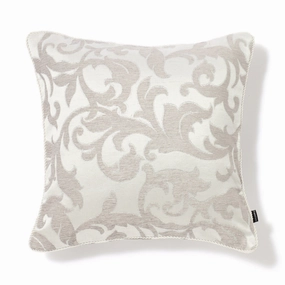 Jq Damask Cushion Cover 450 X 450 Greybedding sets ,throw blankets 