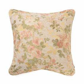 Jq Flower C Cushion Cover 450 X 450 Beigebedding sets ,throw blankets 