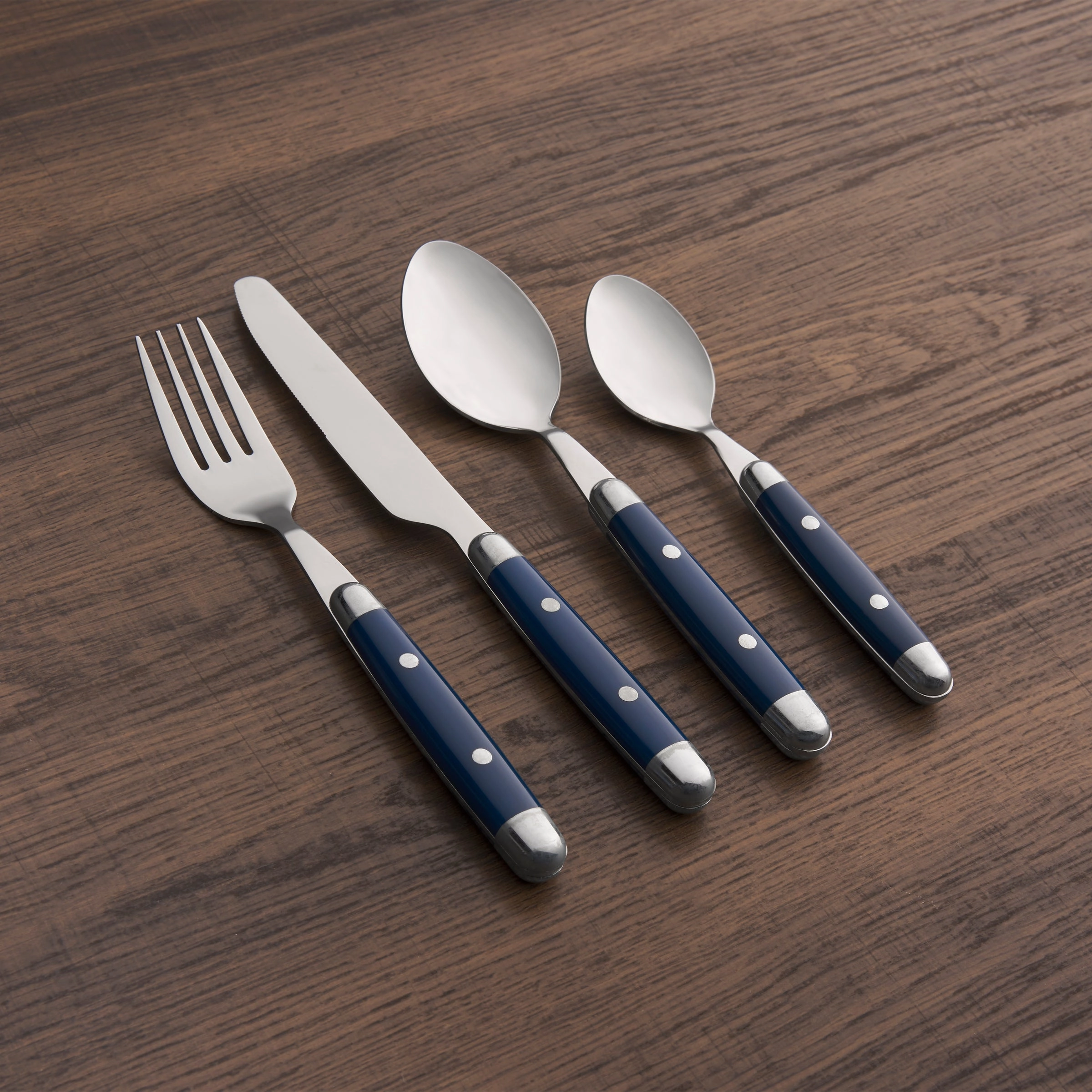 Jubilee Blue 16 Piece Flatware Set