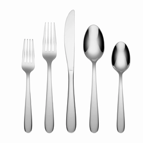 Jude Mirror 20 Piece Flatware Seteco-friendly bamboo fiber tableware set 