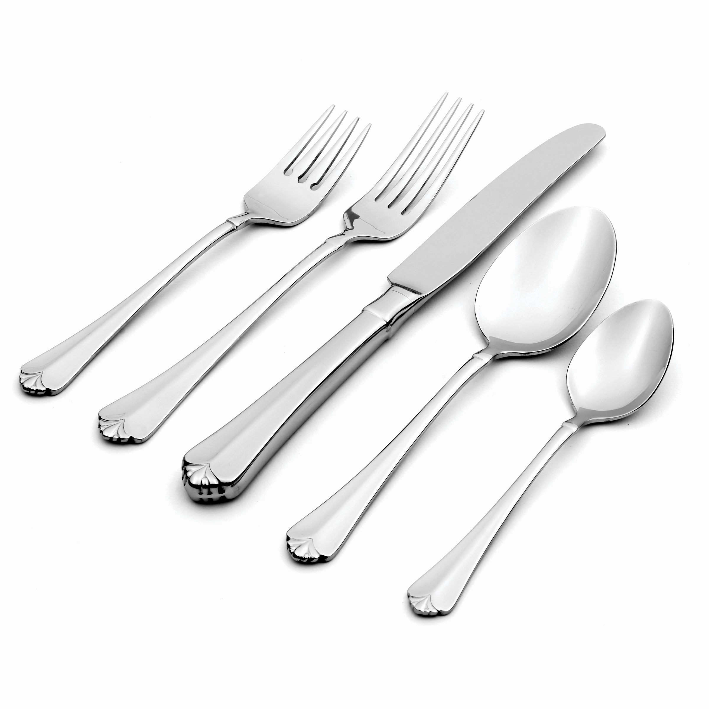 Juilliard 53 Piece Flatware Seteco-friendly bamboo fiber tableware set 