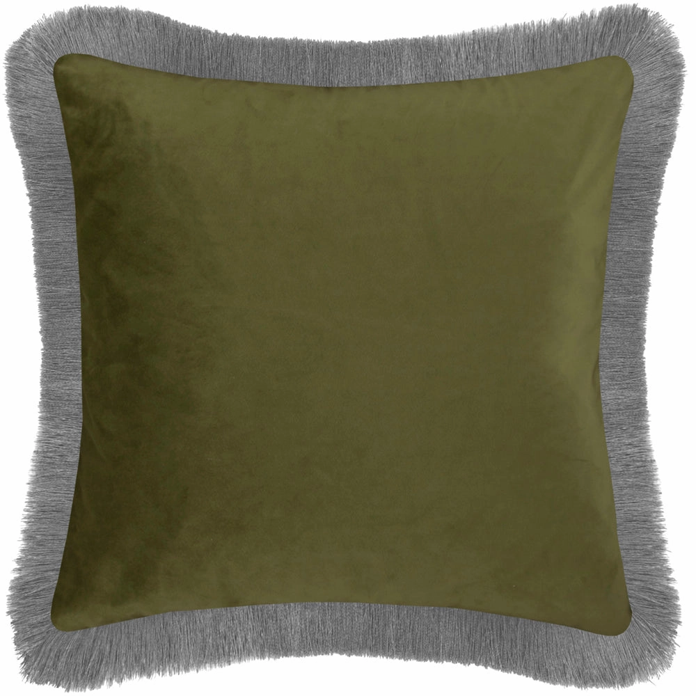 Junelle Printed Ruched Cushion Heather
