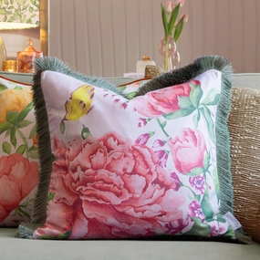 Junelle Printed Ruched Cushion Heatherhome decor ,wall decor 