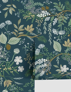 Juniper Forest Premium Peel   Stick Wallpaper by Rifle Paper Co.nordic style wall decor