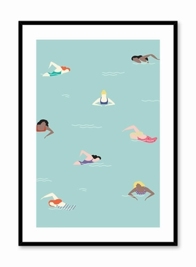 Just Keep Swimming, Posterpop culture themed posters