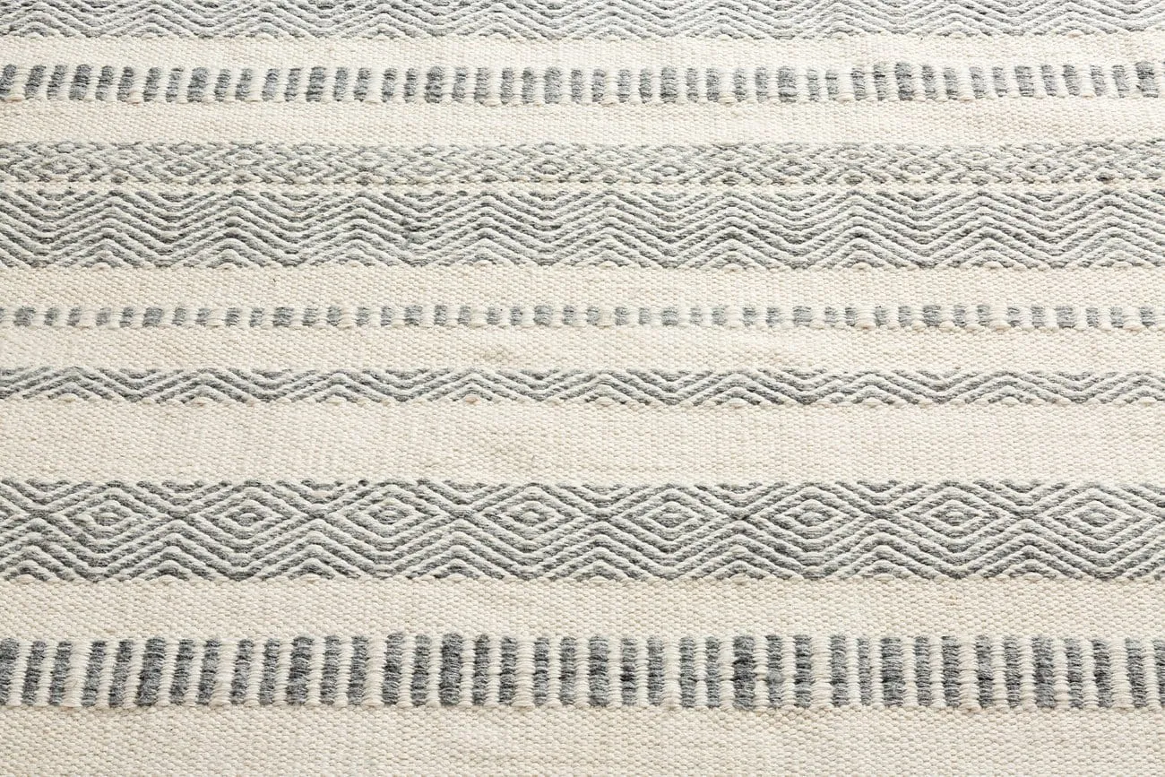 Kali Grey Striped Indoor Outdoor Rug *NO RETURNS UNLESS FAULTY