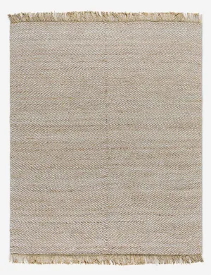Kamey II Handwoven Jute Rug by Becki Owens x Suryamodern color block patchwork rug