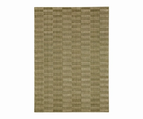 Karastan Broken Stripe Rug - Mossmodern color block patchwork rug