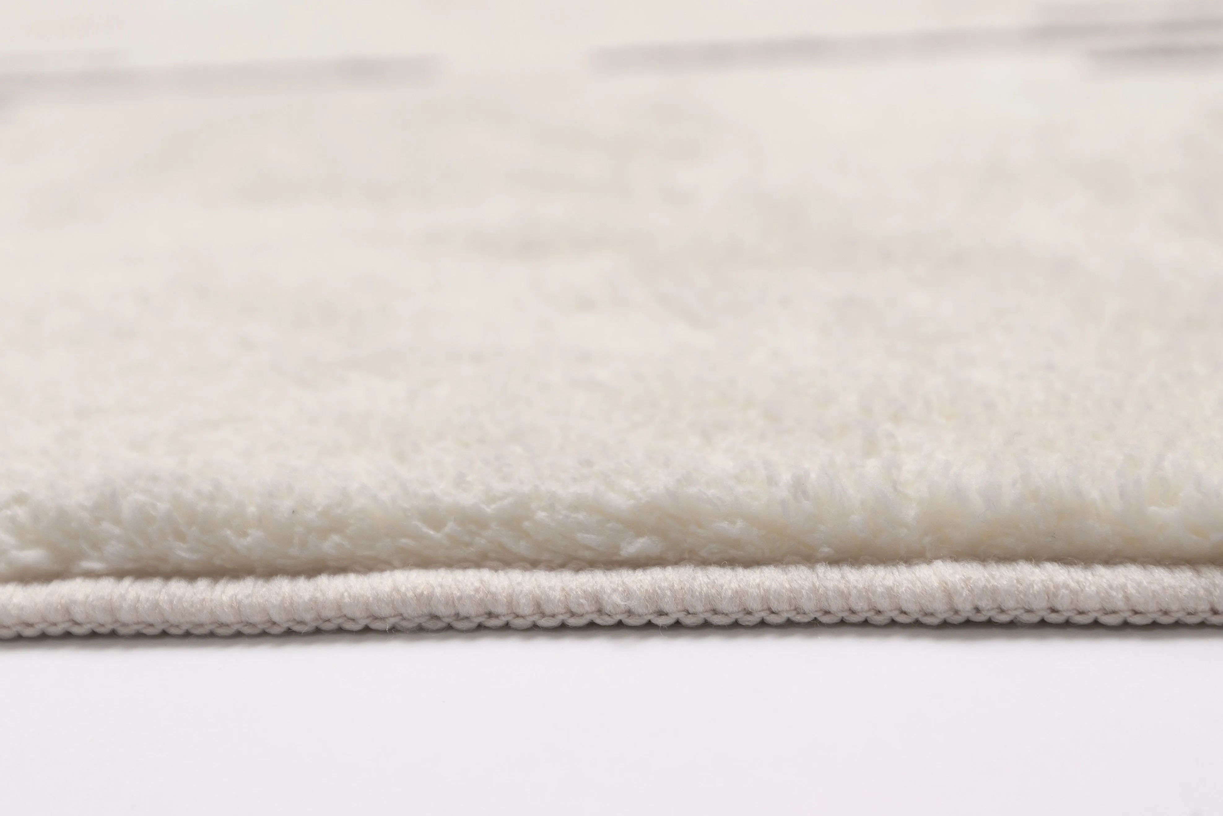 Karmina Brown and Cream Abstract Tribal Washable Rug