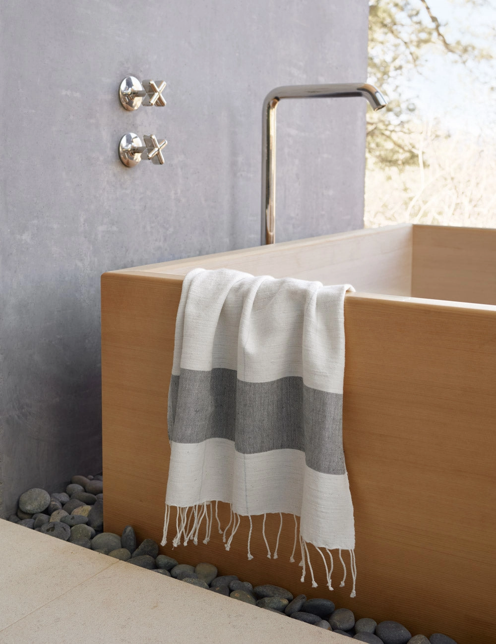 Karo Hand Towel by Bol Road Textiles