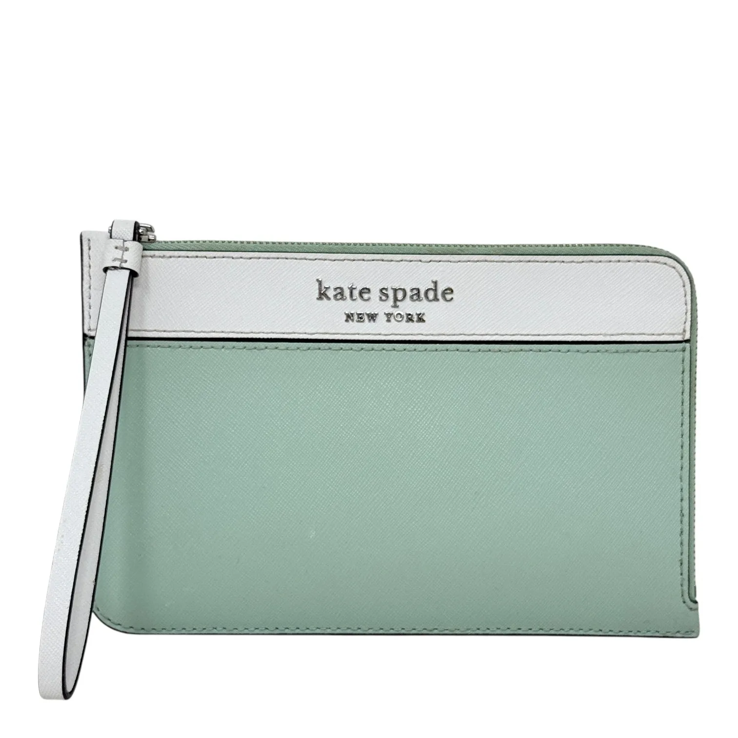 Kate Spade Bags Cameron L-Zip Wristlet Designer By Kate Spade In Spring Meadow, Size: Medium