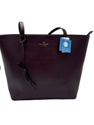 Kate Spade Bags Kate Spade Smooth Leather Designer Tote / Handbag