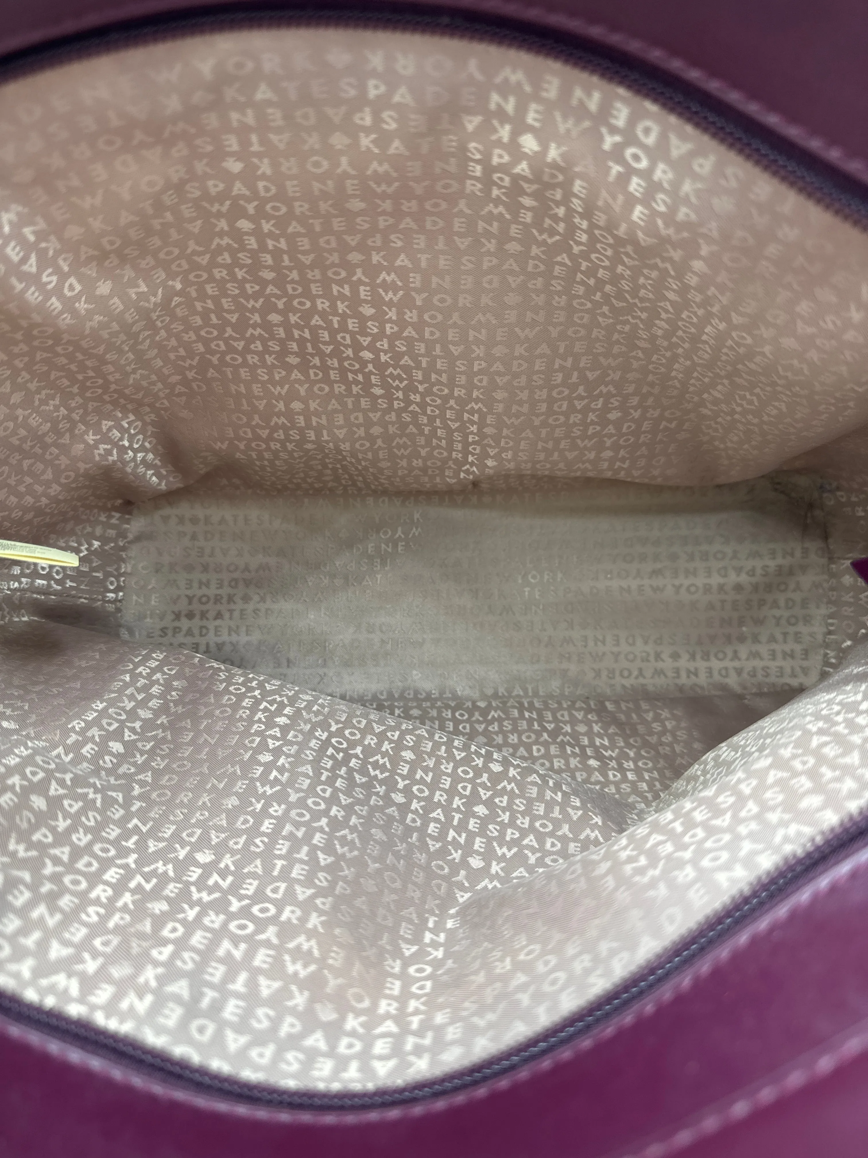 Kate Spade Bags Kate Spade Smooth Leather Designer Tote / Handbag