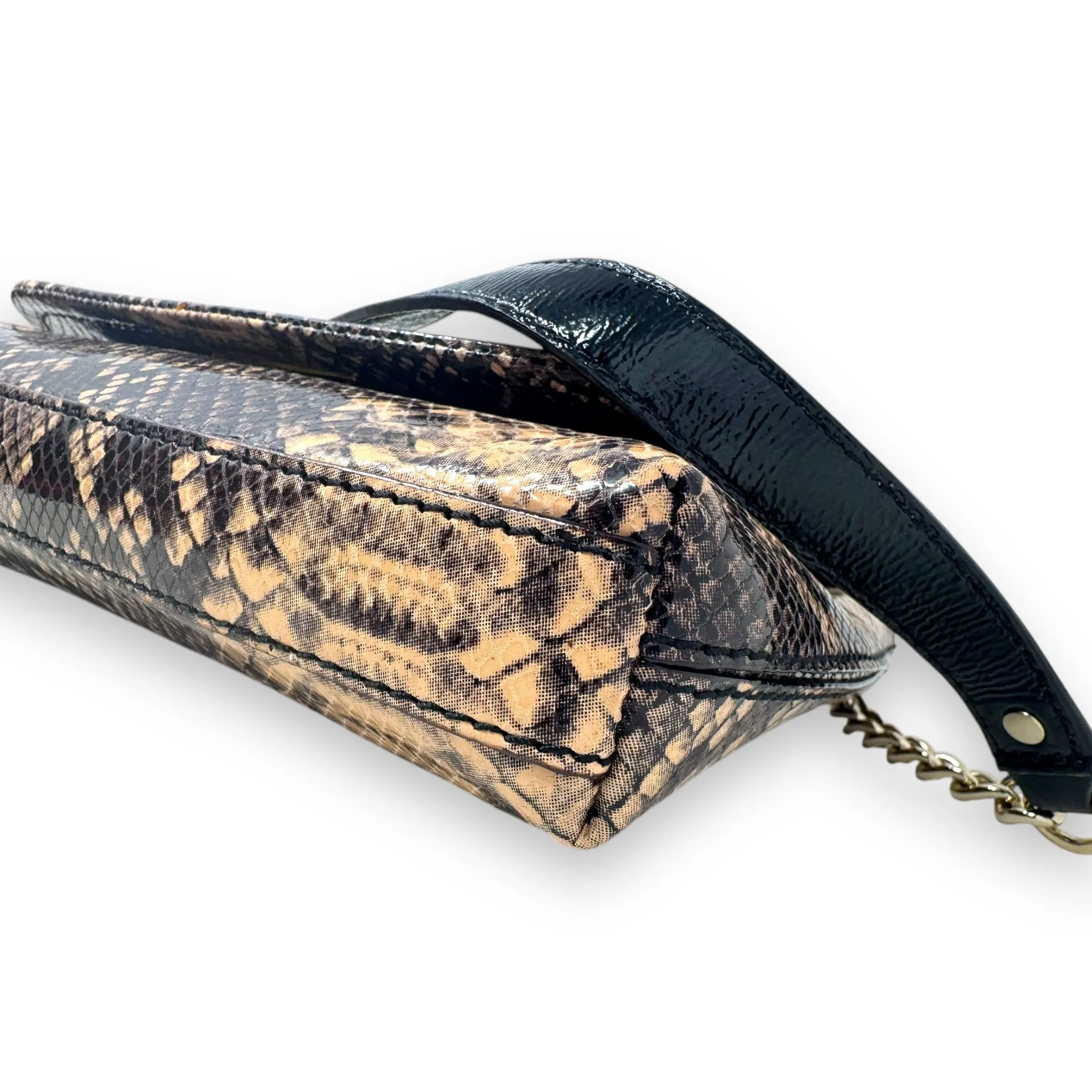 Kate Spade Bags Millennium Park Snakeskin Handbag Designer By Kate Spade, Size: Medium