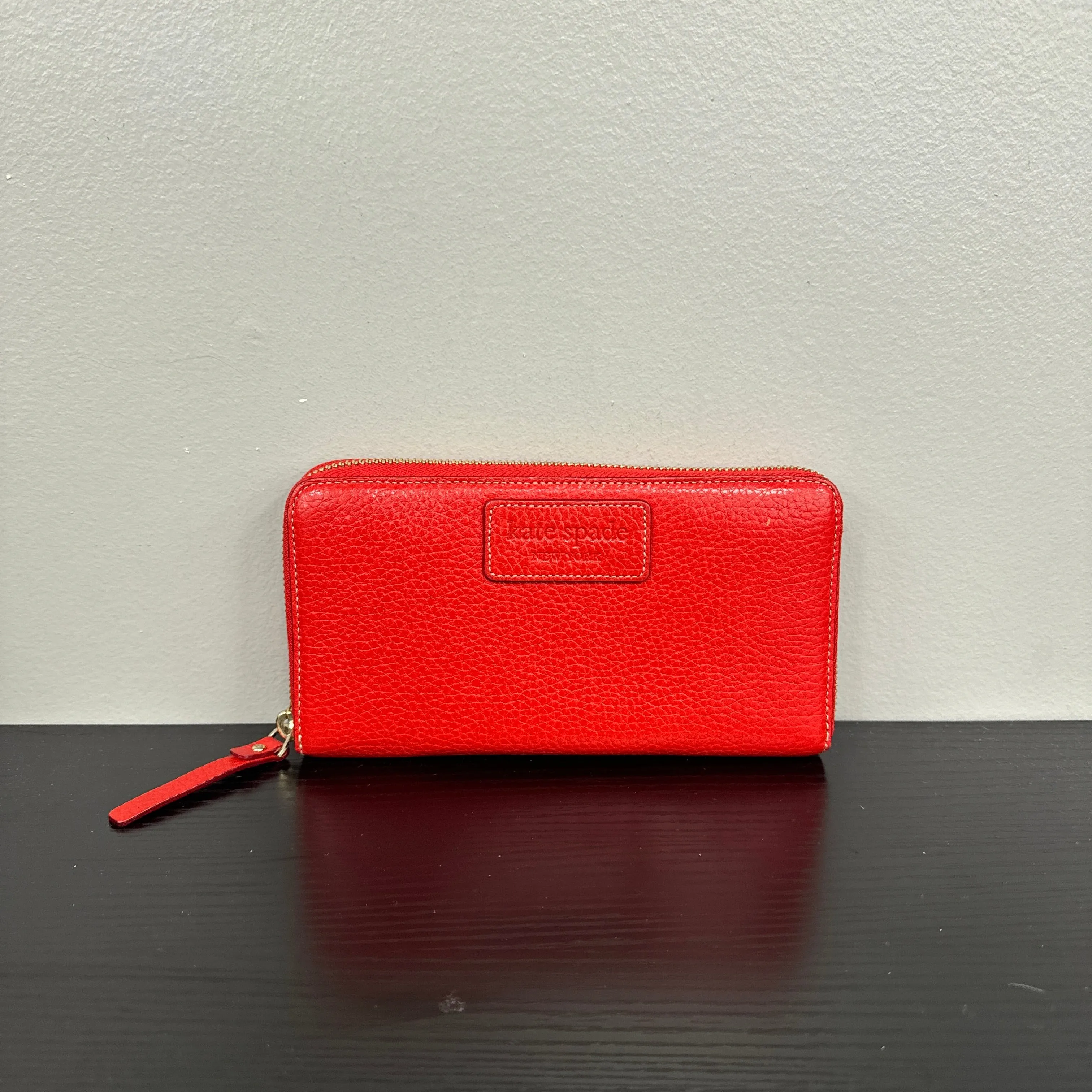Kate Spade Bags Wallet Designer By Kate Spade In Red, Size:Medium