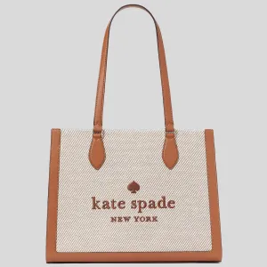 KATE SPADE Ellie Large Tote Warm Gingerbread KF508