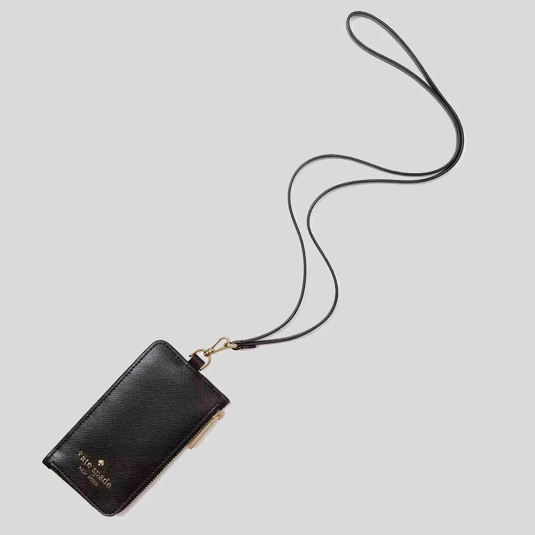 KATE SPADE Madison Cardcase Lanyard Black KC573