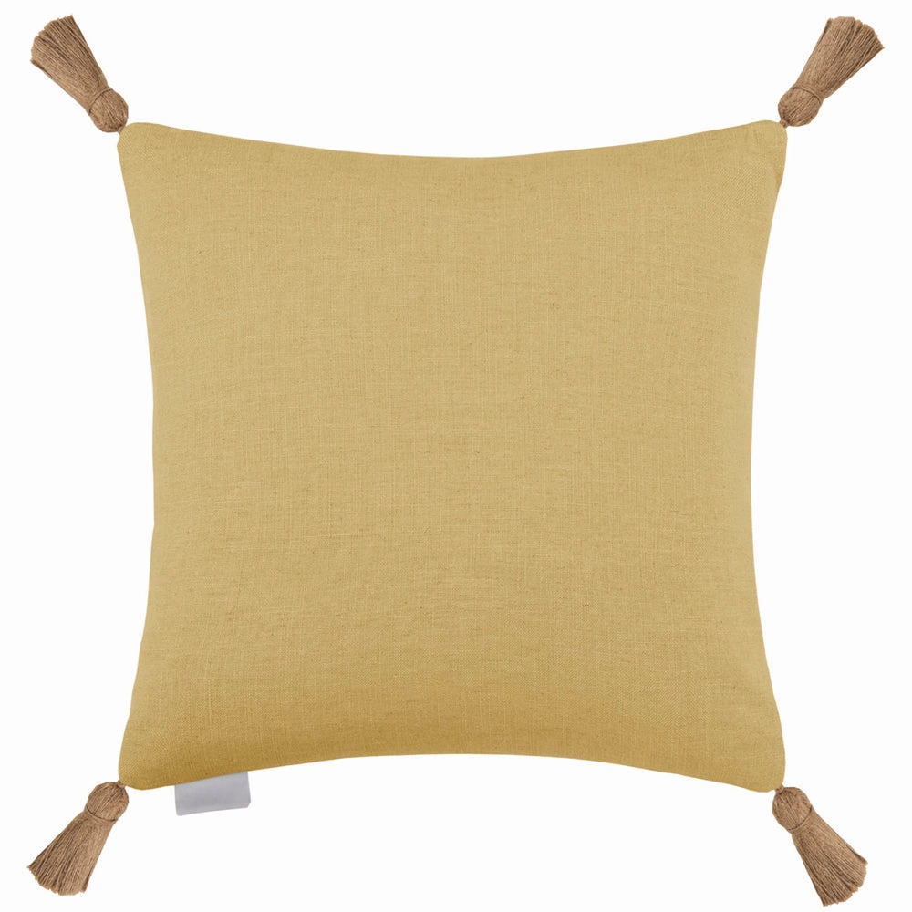 Kaya Printed Cushion Sepia