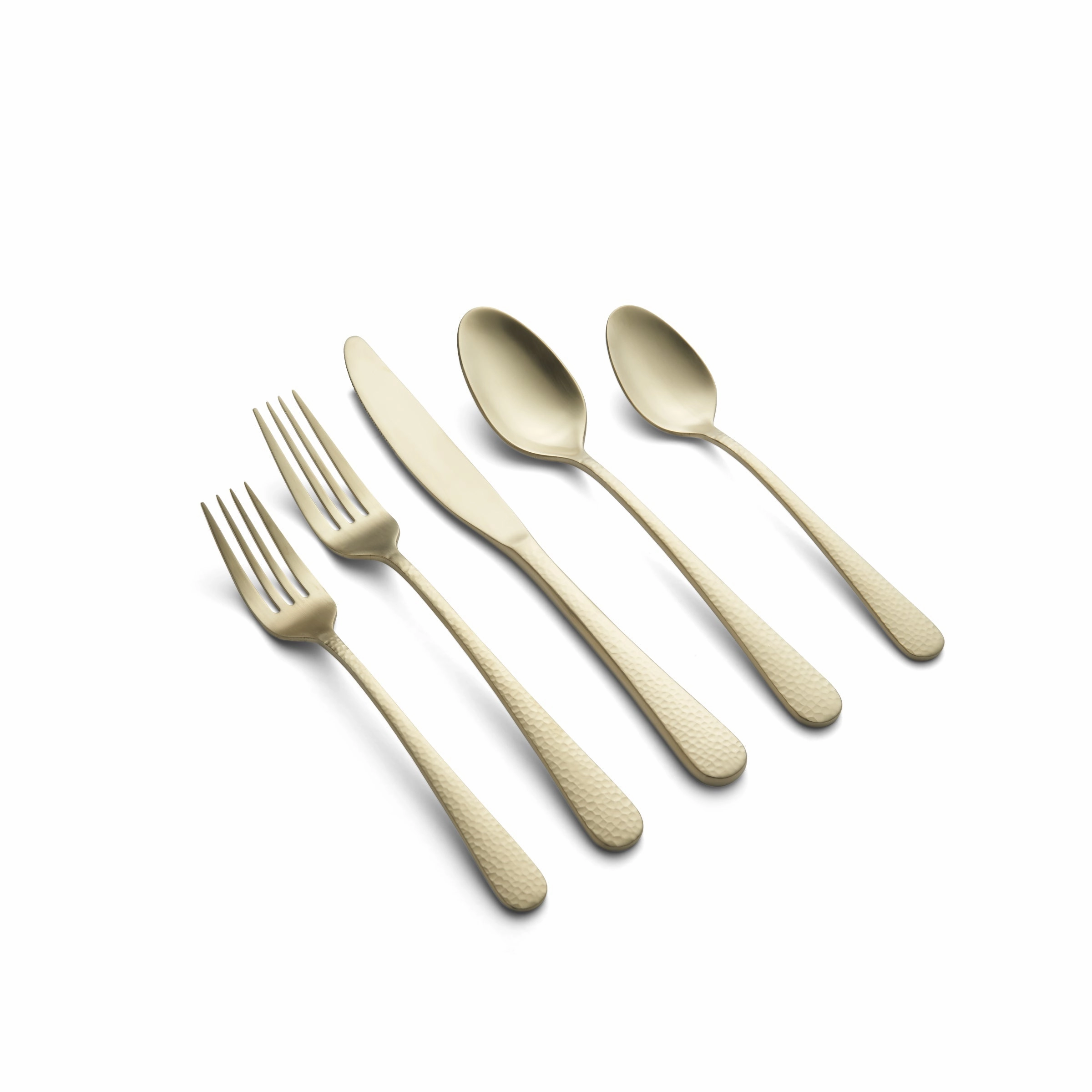 Keene Champagne Satin 20 Piece Flatware Set