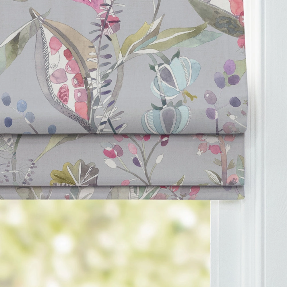 Kelston Printed Cotton Made to Measure Roman Blinds Sorbet