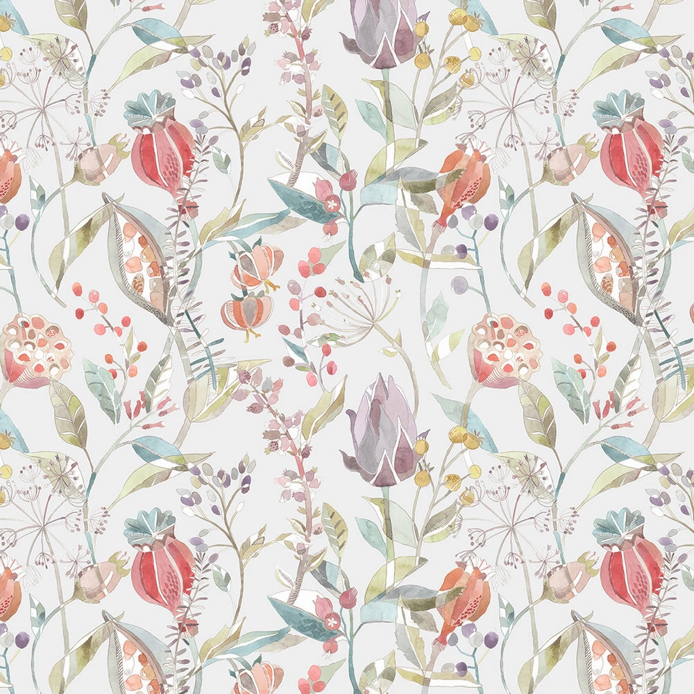 Kelston Printed Made to Measure Curtains Cinnamon