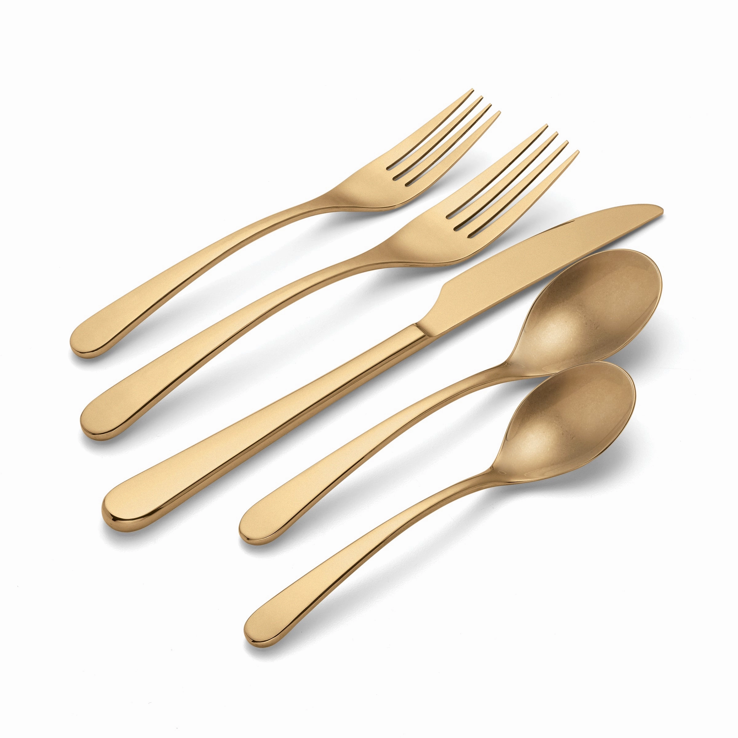 Kenbrook Champagne Vintage 20 Piece Flatware Set