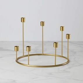 Kent Large Gold Candlestick Wreathhome decor ,wall decor 