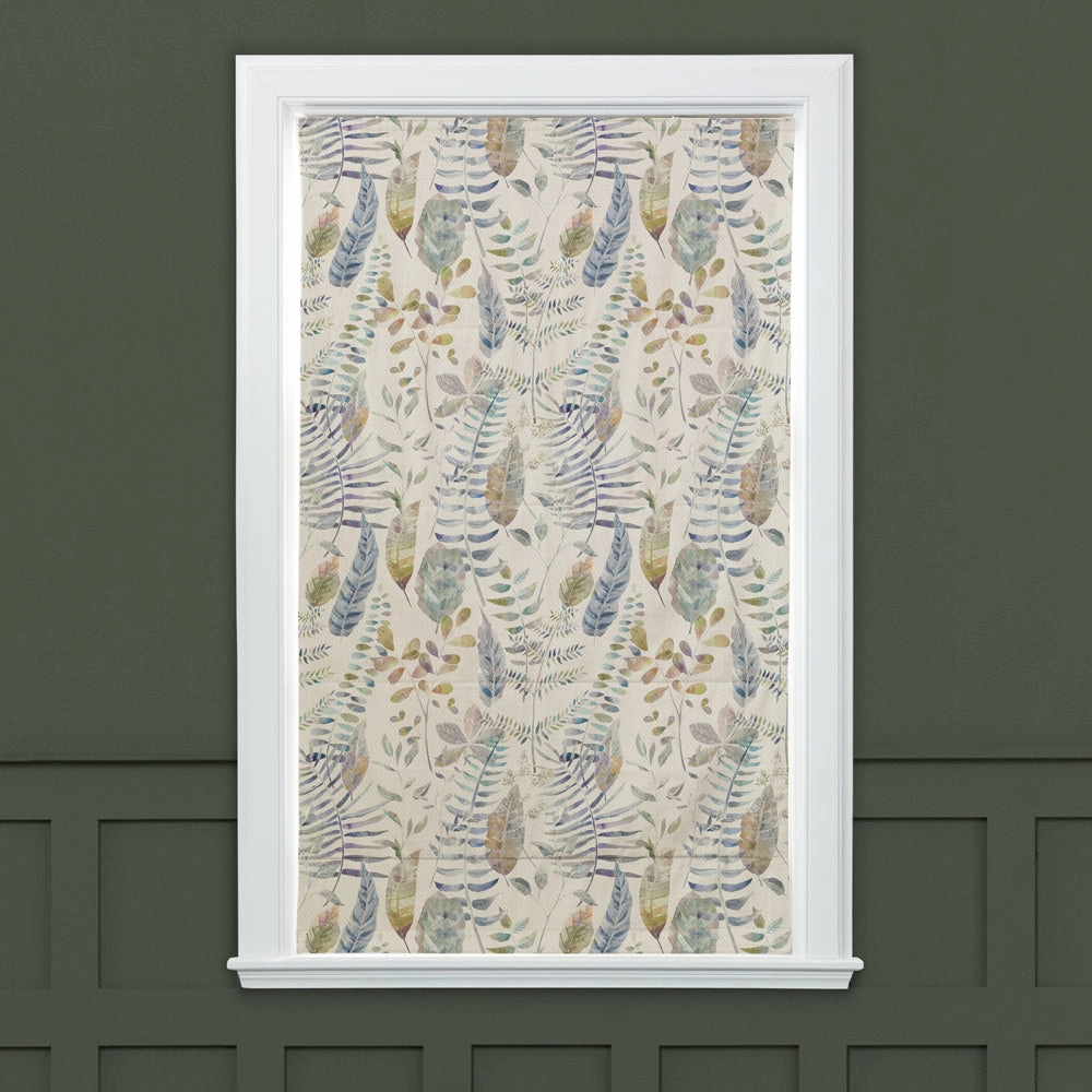 Kenton Printed Cotton Made to Measure Roman Blinds Skylark