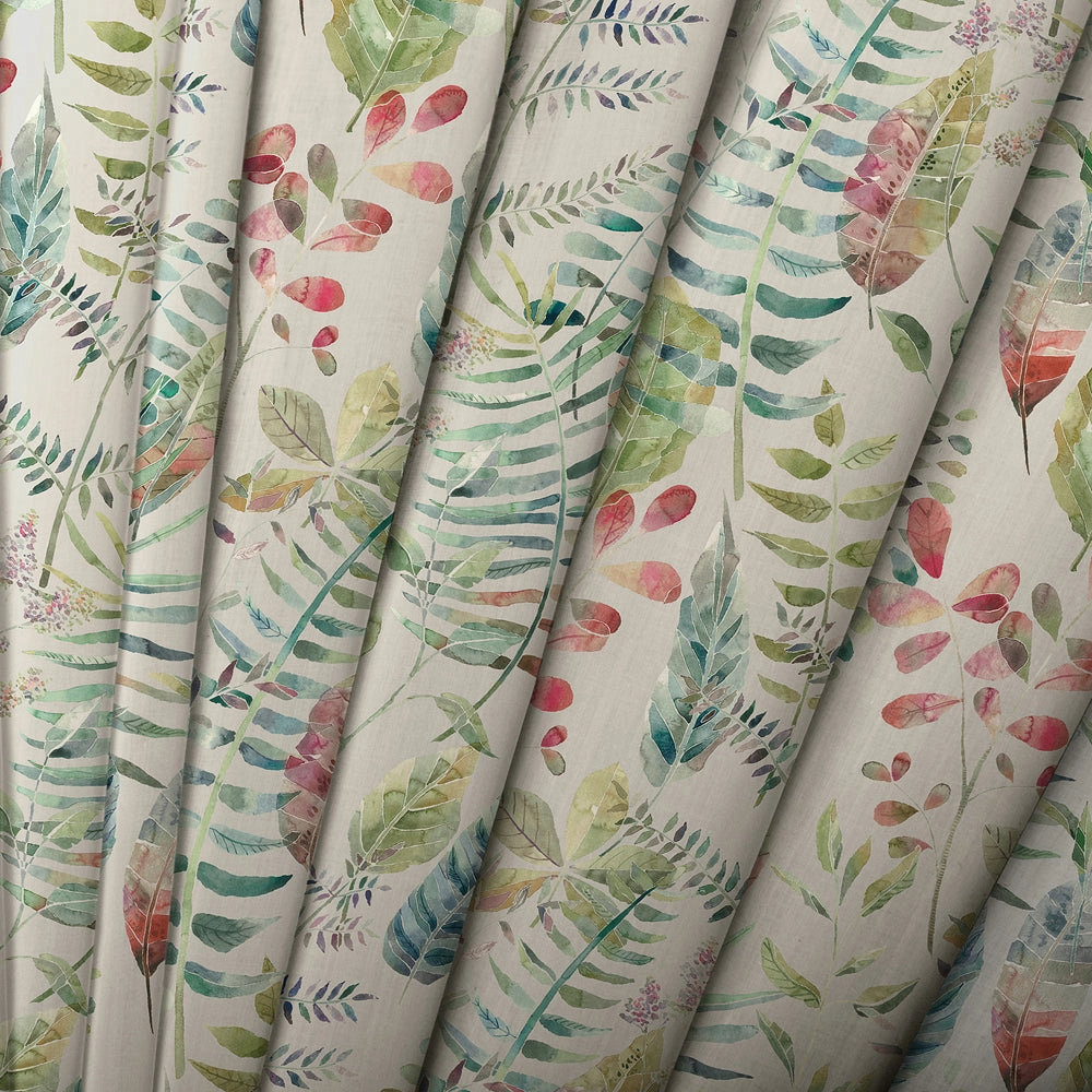 Kenton Printed Made to Measure Curtains Pomegranate