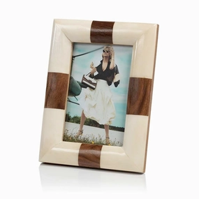 Kenya White Bone Frame - 4"x6"picture frame ,decorative photo frame 