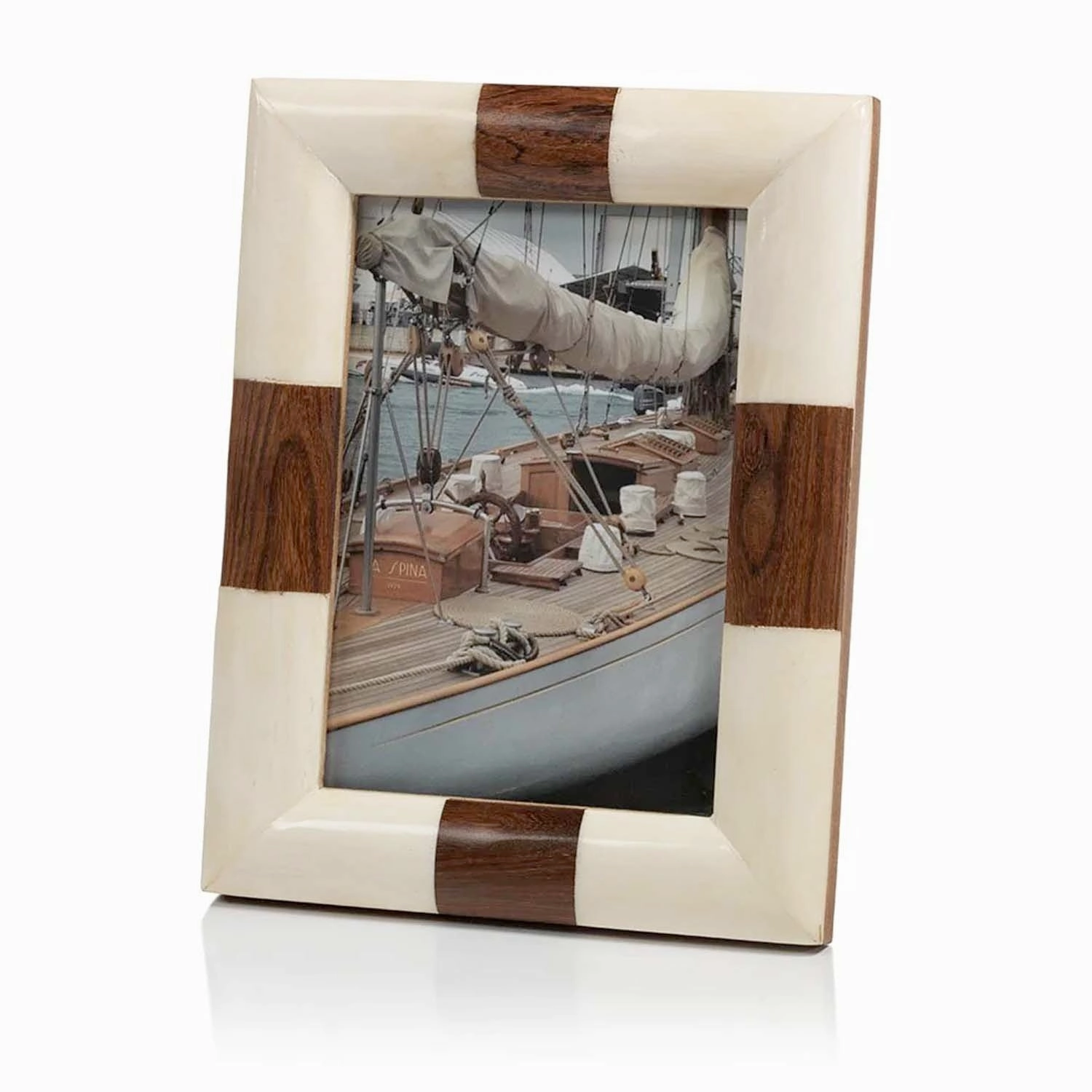 Kenya White Bone Frame - 5"x7"picture frame ,decorative photo frame 