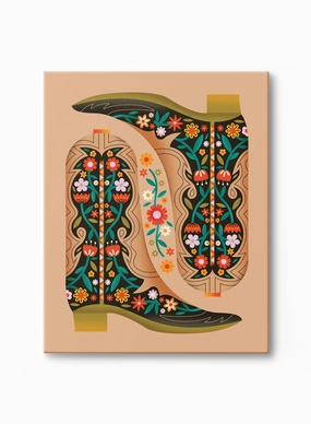 Kick Up Your Heels, Canvasindoor decorative canvas print