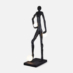 Kicking Ball Sculpture Character Floor Lampmodern floor lamp,floor lamp for bedroom 