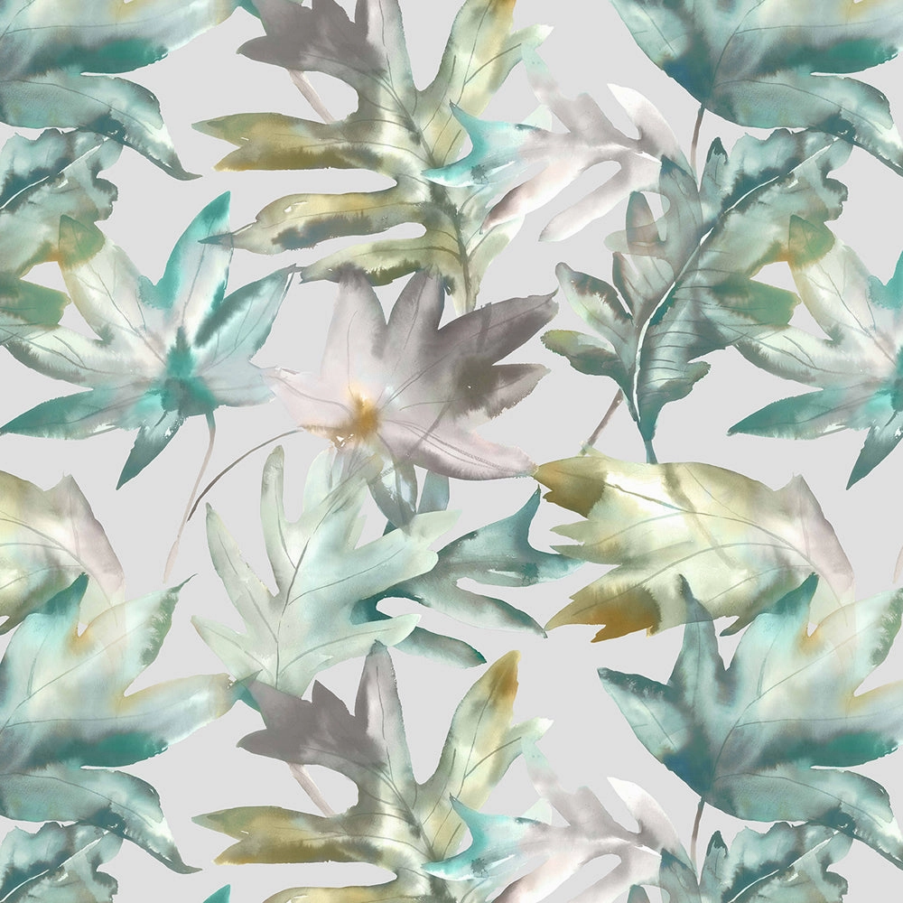 Kimino Printed Made to Measure Roman Blinds Emerald