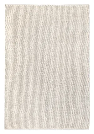 Kirsi Ivory Looped Indoor Outdoor PET Rugmodern color block patchwork rug