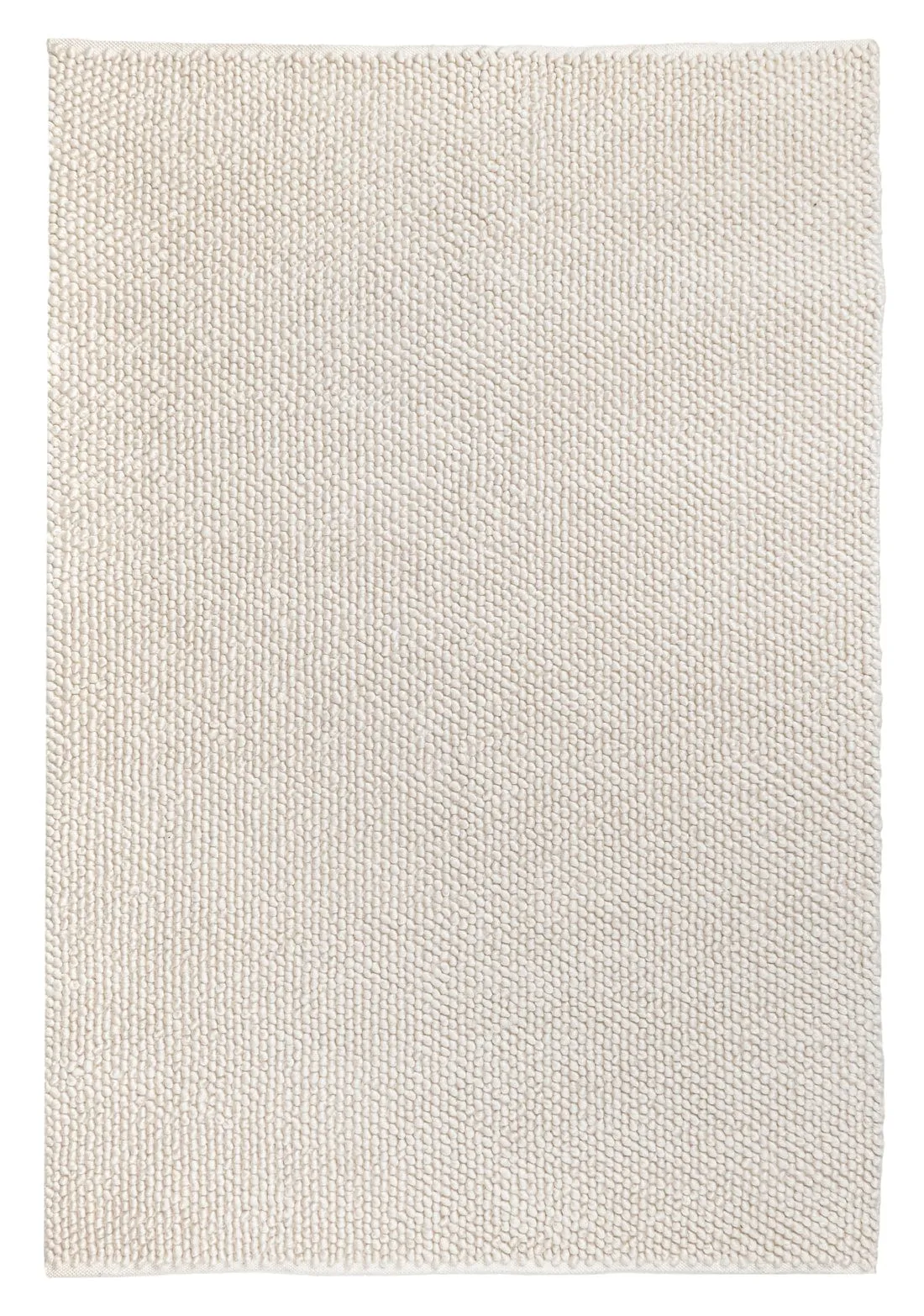 Kirsi Ivory Looped Indoor Outdoor PET Rugmodern color block patchwork rug
