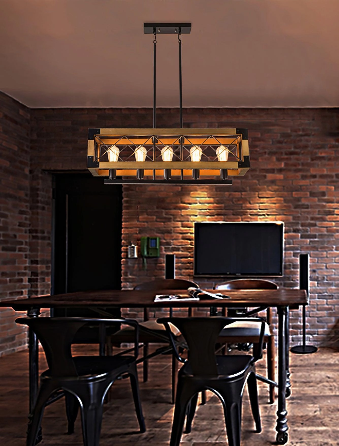 Kitchen Island Rectangle Chandelier