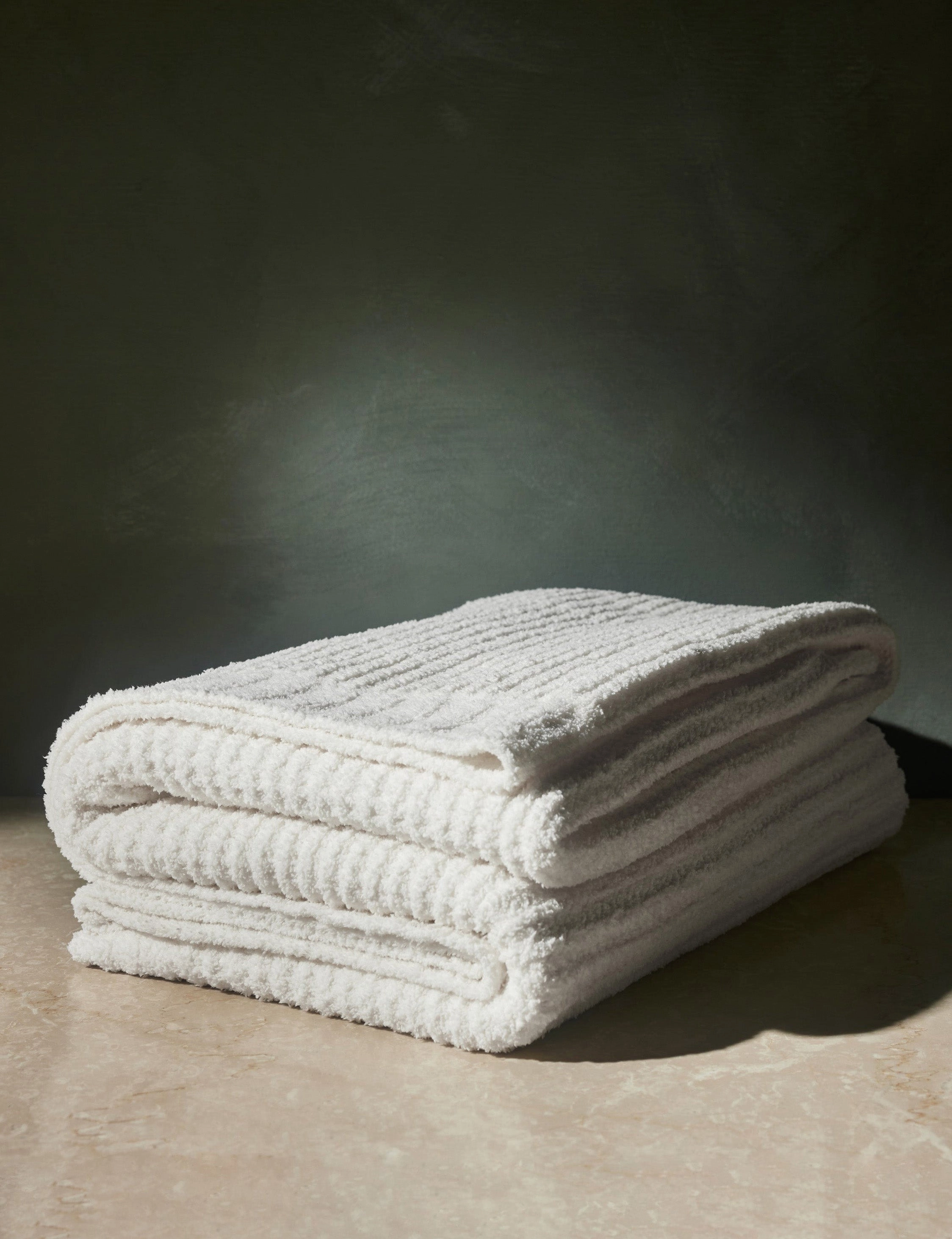 Knit Waffle Weave Throw by Kashwere