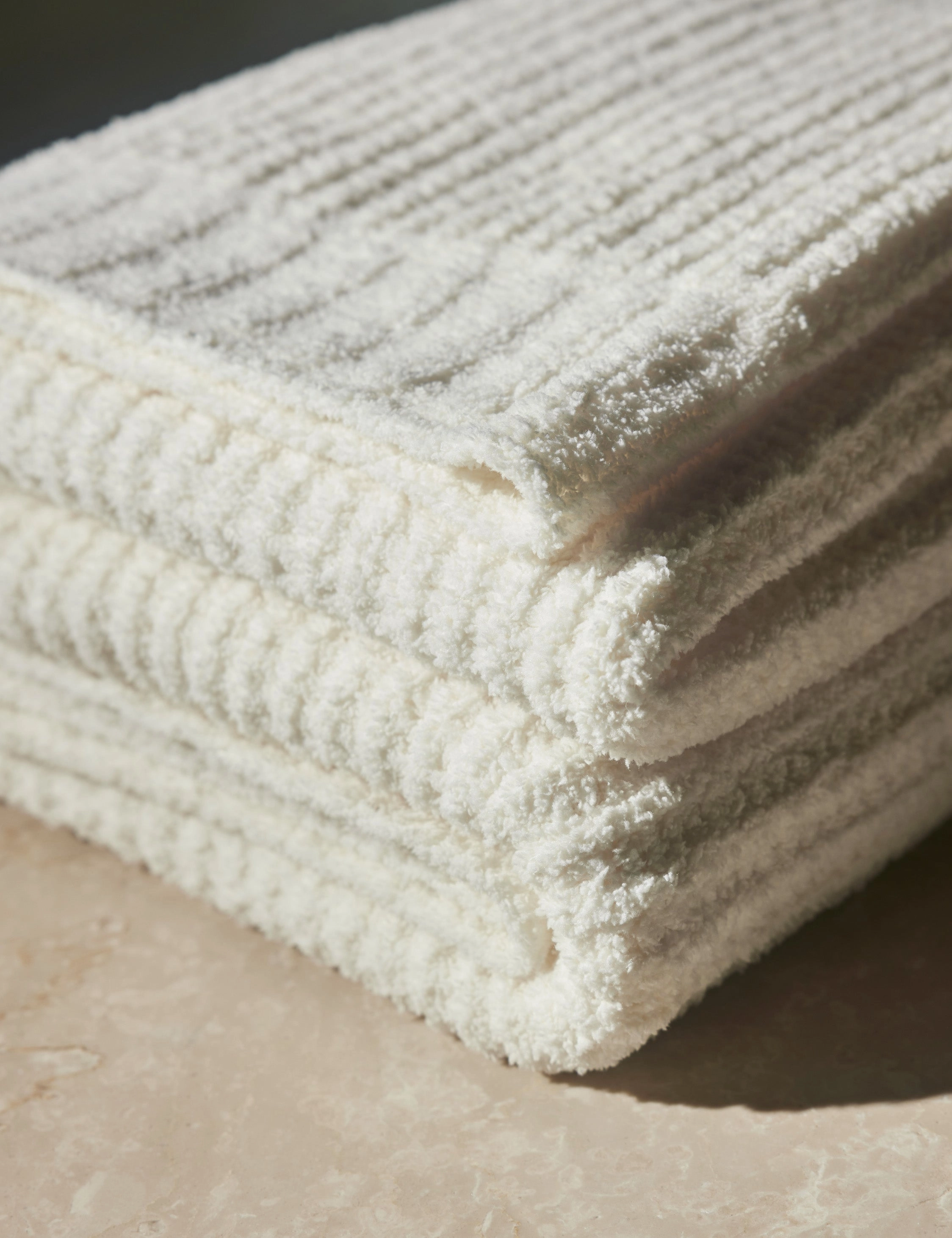 Knit Waffle Weave Throw by Kashwere