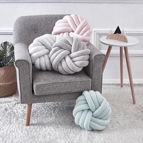 Knot Cushionshome decor ,wall decor 