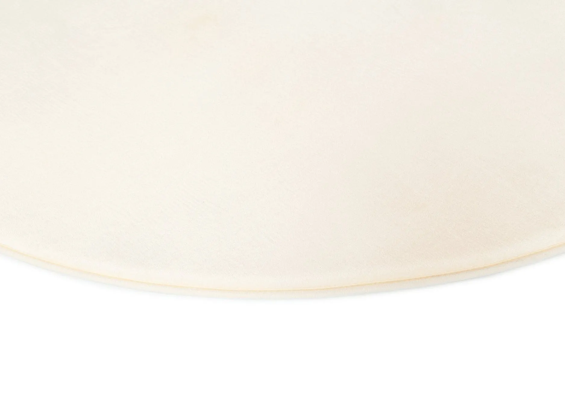 Koa Ivory Plush Rollie Pollie Round Playmat