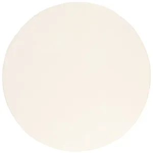 Koa Ivory Plush Rollie Pollie Round Playmatmodern color block patchwork rug