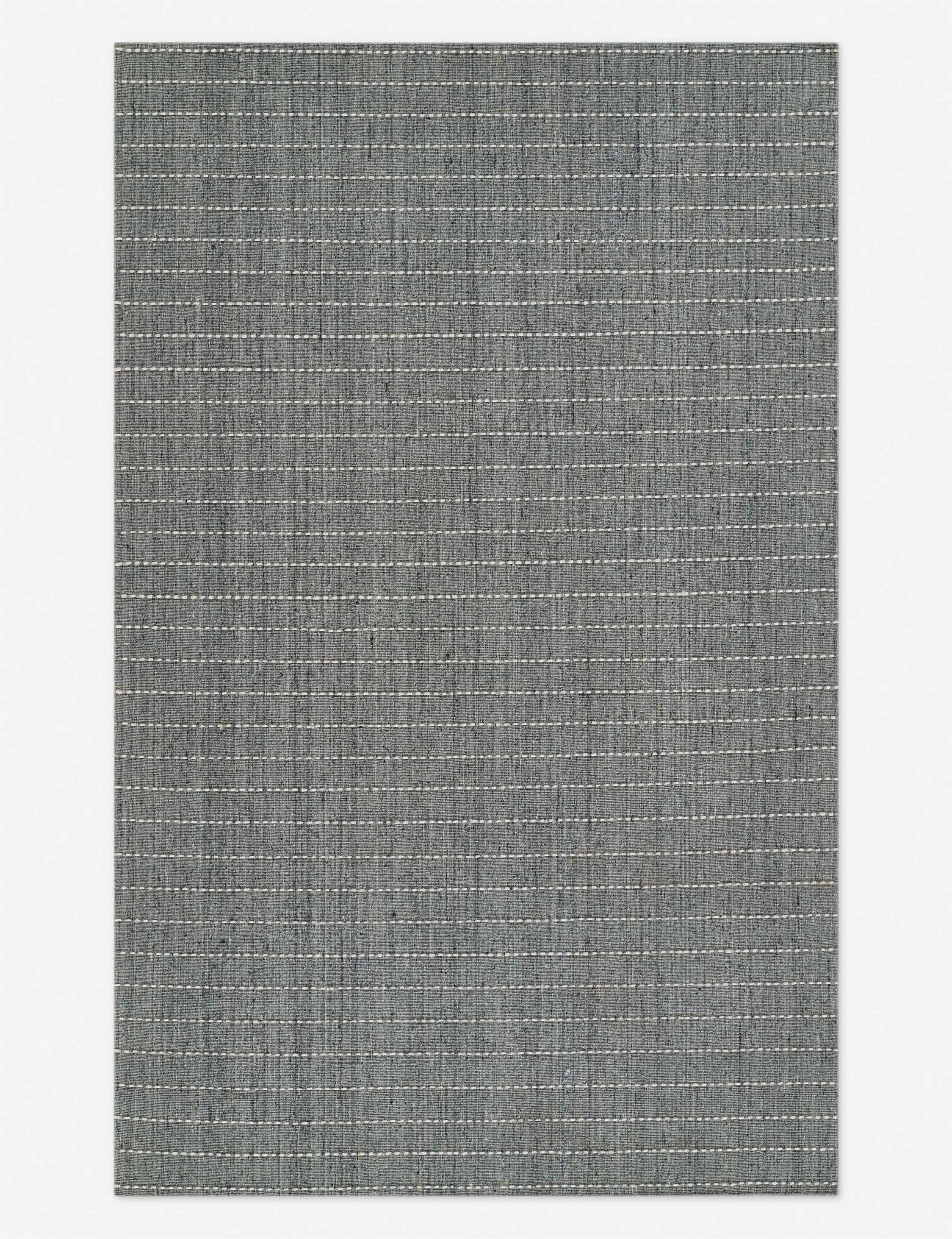 Kofi Wool Rugmodern color block patchwork rug